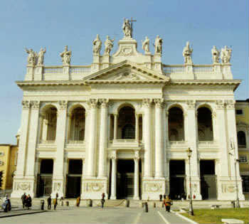 facciata di San Giovanni in LAterano