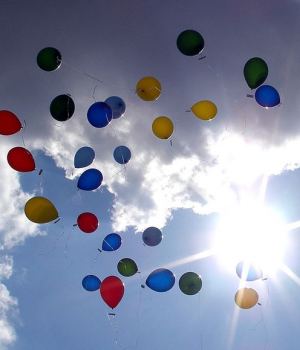 Palloncini nel cielo