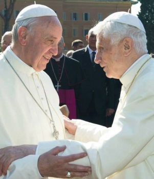 Papa Francesco e Benedetto XVI