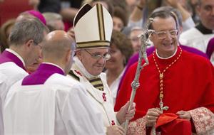 Il Papa durante la S. Messa