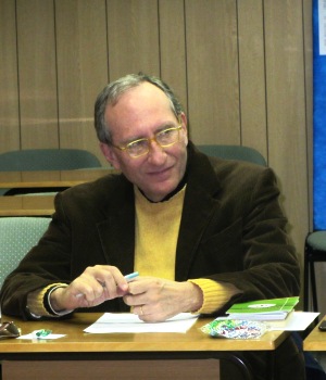 Marco Guzzi durante il suo intervento