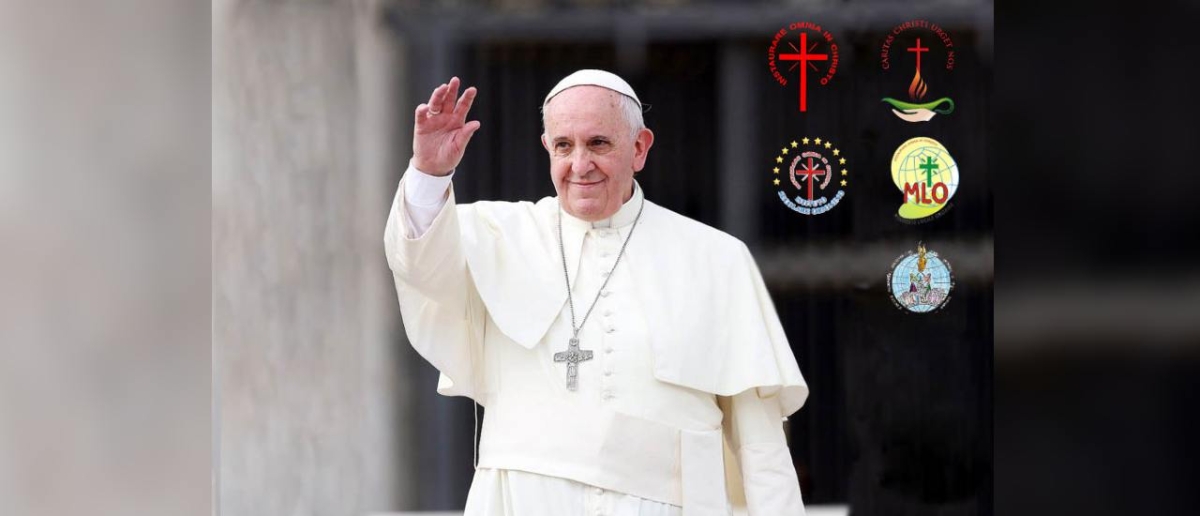La Famiglia Carismatica Orionina ringrazia Papa Francesco