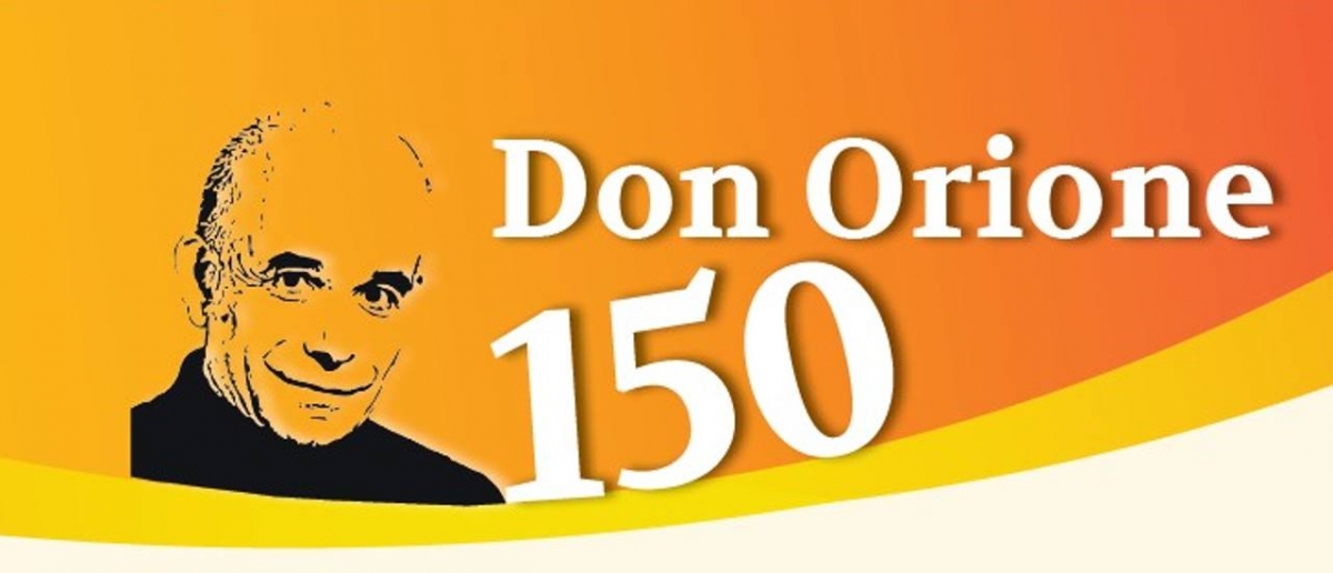 Foglietto informativo &quot;Don Orione 150&quot;