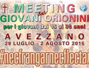 PGV: Programma del Meeting di Avezzano in Italia