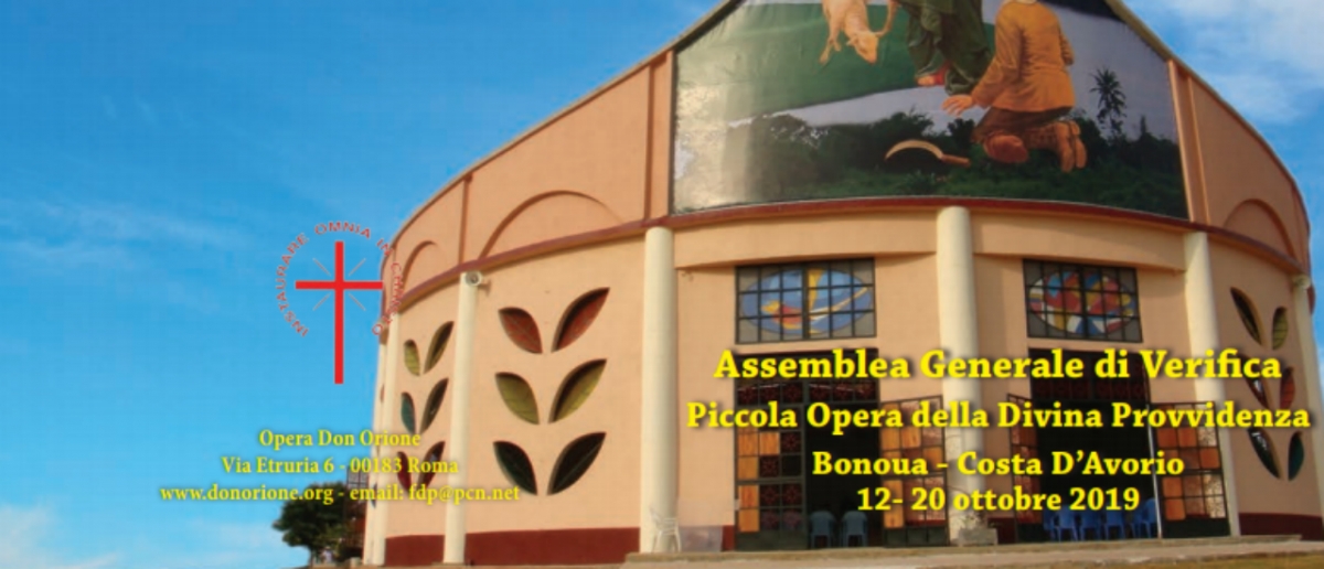 Bonoua: Assemblea Generale di Verifica dell&#039;Opera Don Orione