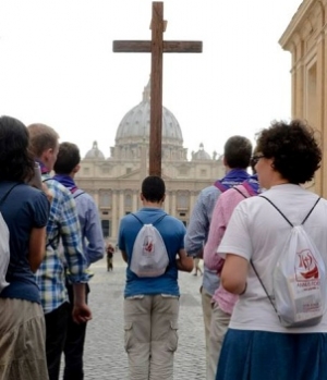 Roma: Papa Francesco incontra seminaristi, novizie e novizi