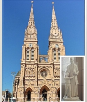 Argentina: intronizzazione della statua di don Orione nel Santuario di Lujan