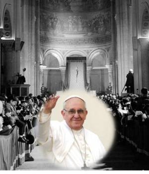 Roma: visita di Papa Francesco alla Parrocchia Ognissanti a Roma